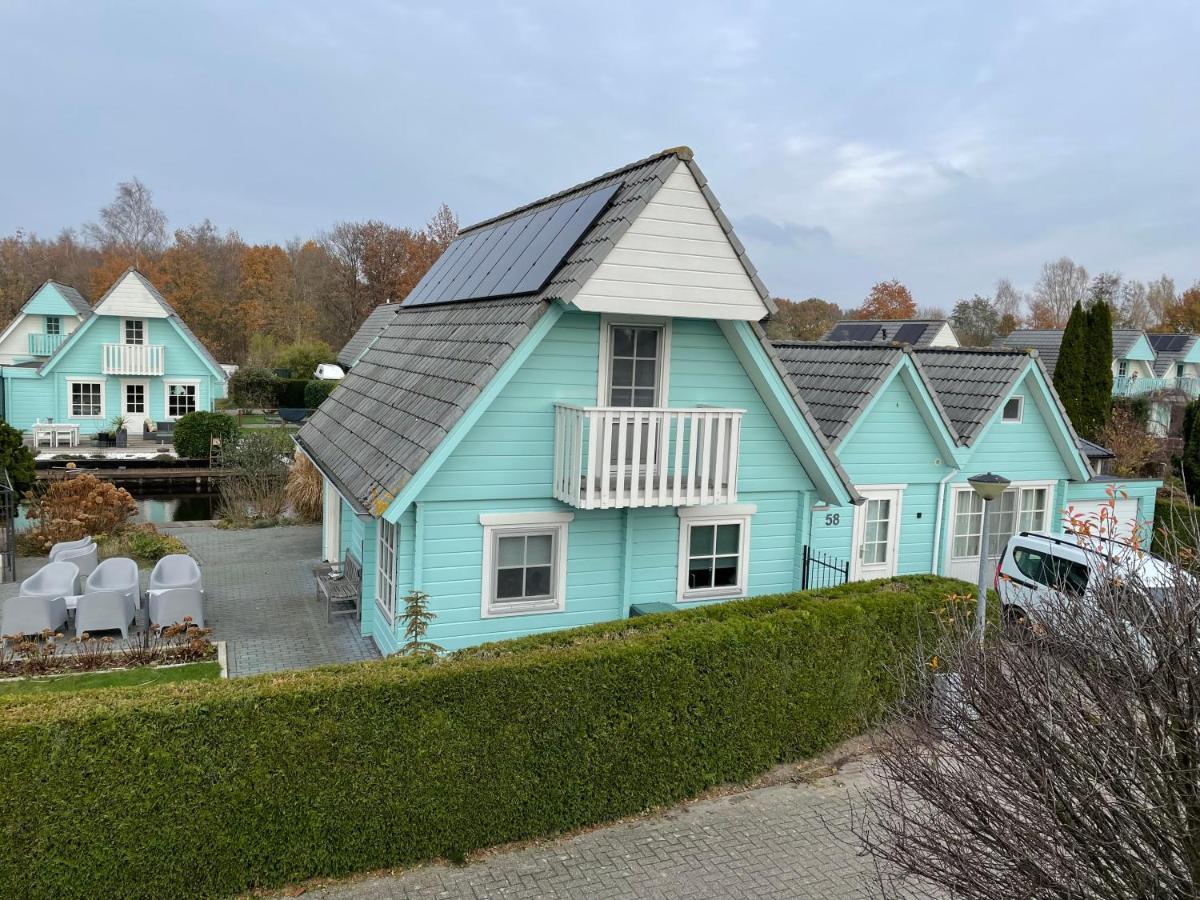 Vrijstaande Luxe Finse Blokhut 2-6 Of 2-8 Pers Villa Kropswolde Екстериор снимка
