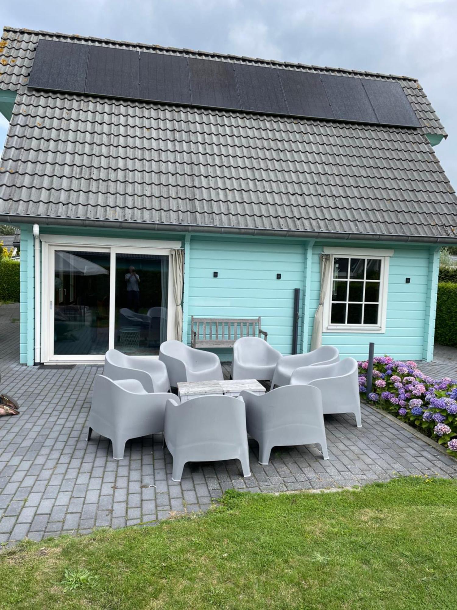 Vrijstaande Luxe Finse Blokhut 2-6 Of 2-8 Pers Villa Kropswolde Екстериор снимка